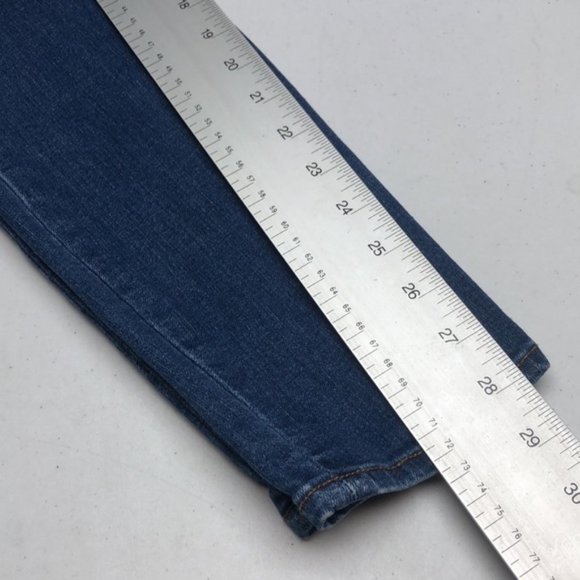 VINTAGE GAP DENIM CURVY TRUE SKINNY JEANS 27x28 ❤️ - Picture 9 of 13